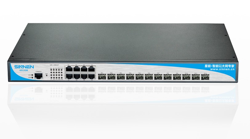 星能 6012 全萬兆核心管理型交換機