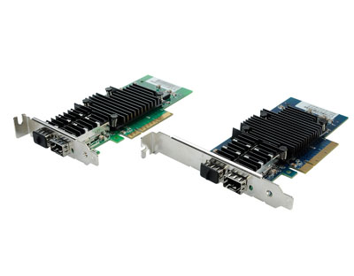 Intel萬兆雙口以太網網卡